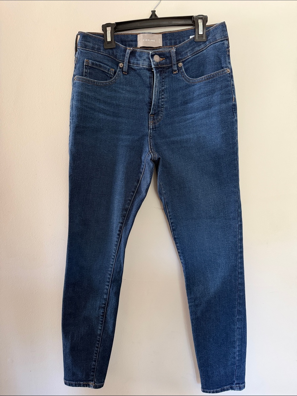 Everlane Mid-Rise Skinny Jeans - Indigo Blue - 28